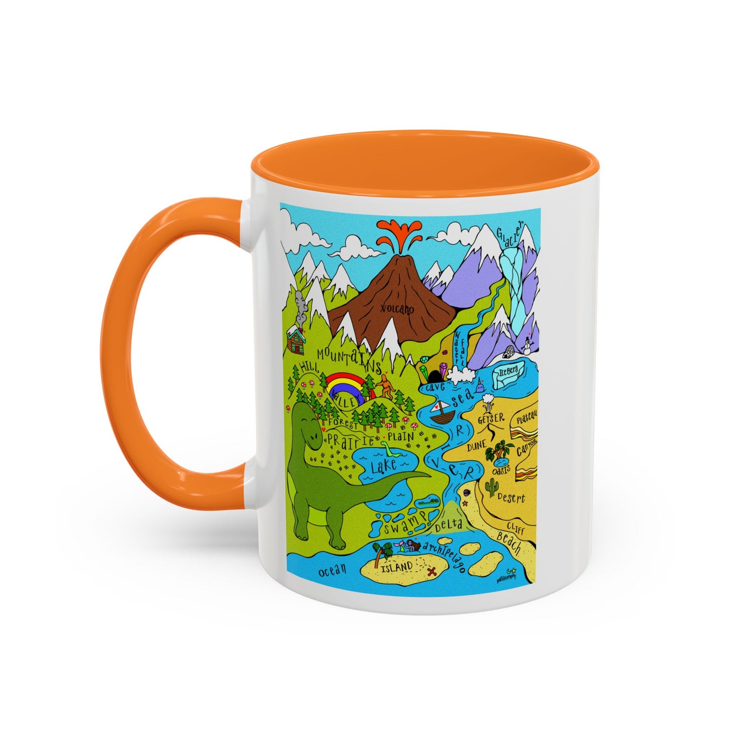 Geography/Geology Terms Coffee Mug