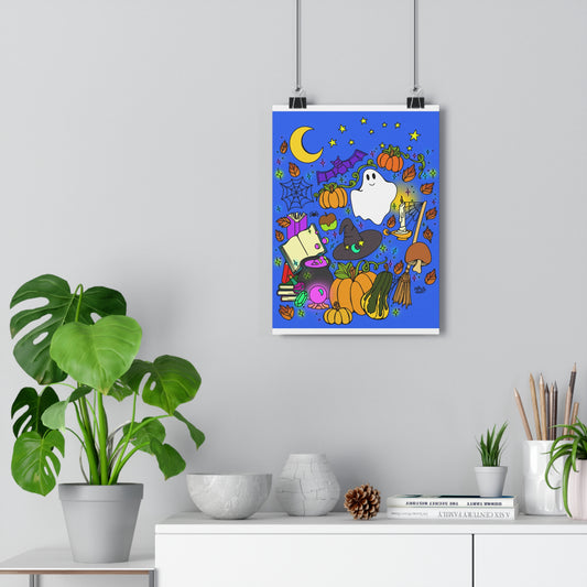 Cozy, Spooky, Clutter Magic - Giclée Art Print
