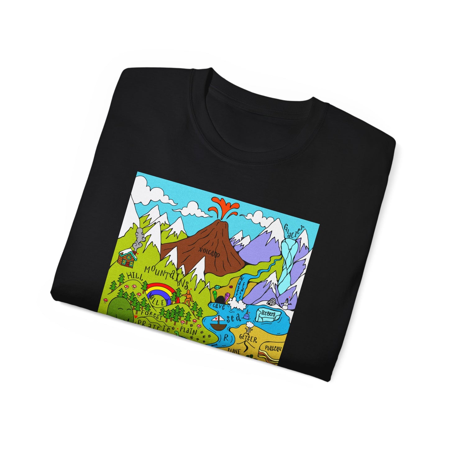 Geography/Geology Terms T-Shirt