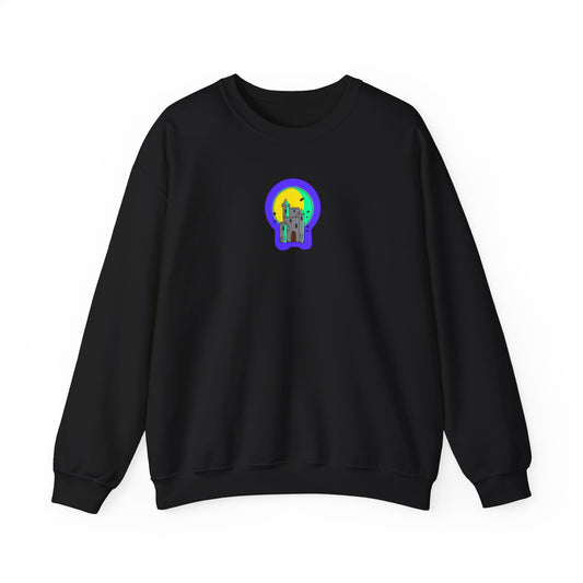 Spooky Full Moon Castle - Crewneck Sweatshirt