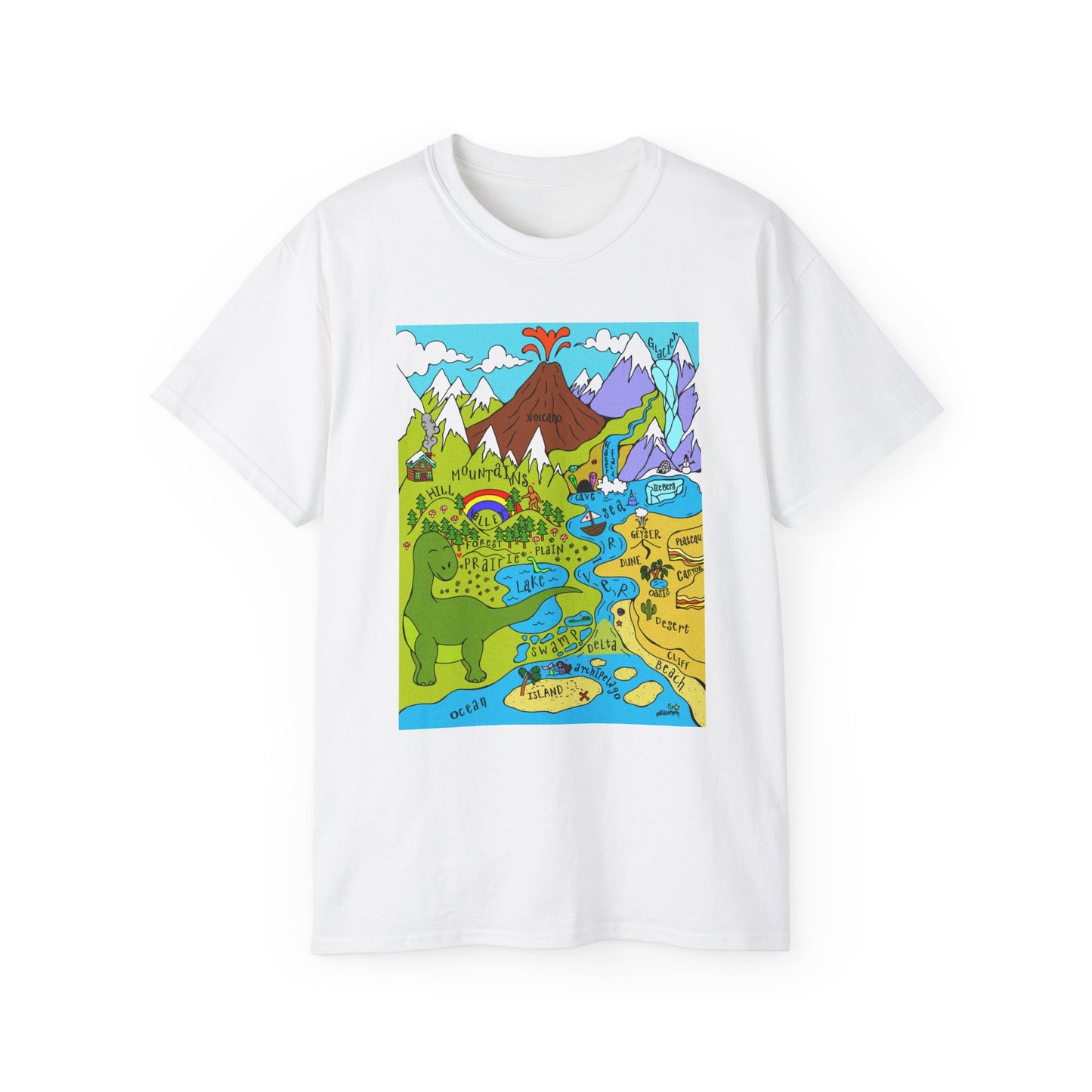 Geography/Geology Terms T-Shirt