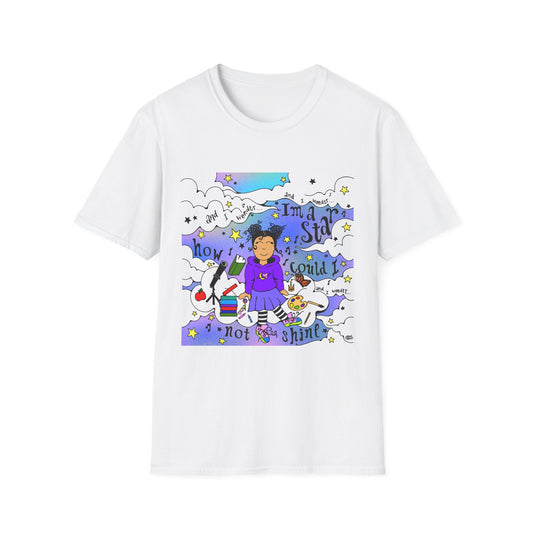 I’m a star, how could I not shine? - Ivy Quinn - Unisex Softstyle T-Shirt