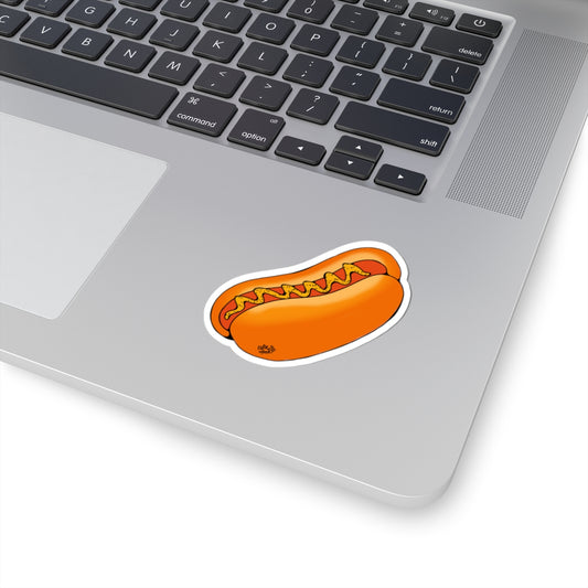 Hot Dog Kiss-Cut Sticker