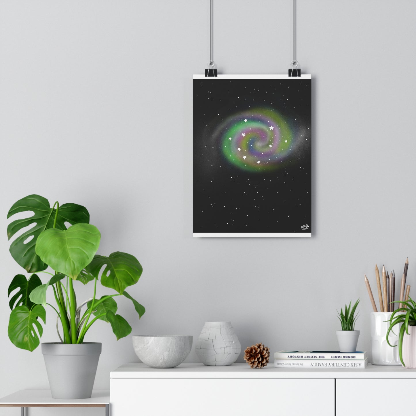 Spiral Galaxy Giclee Art Print