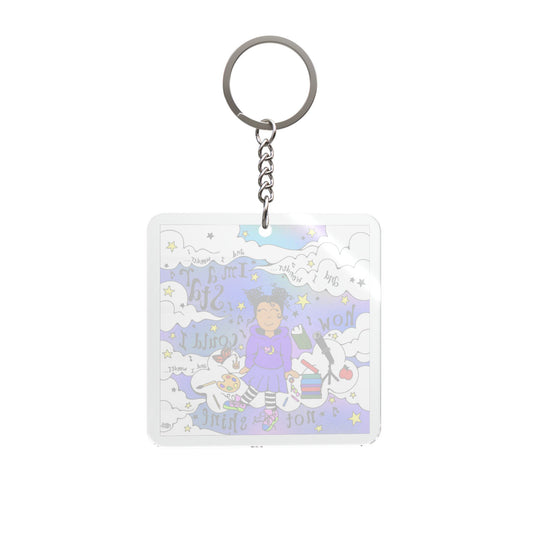 I’m a star, how could I not shine? - Ivy Quinn - Square Keychain