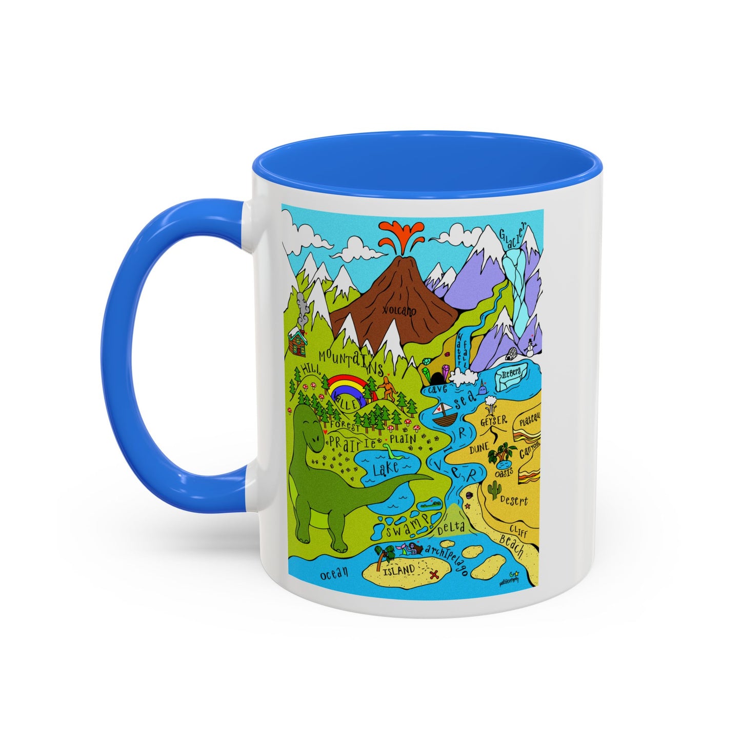 Geography/Geology Terms Coffee Mug