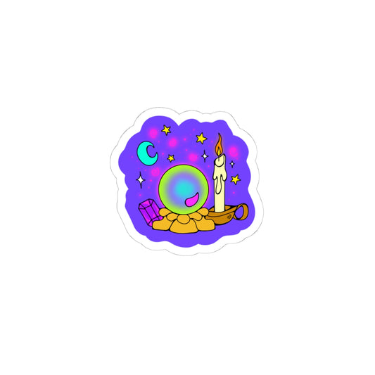 Magic Crystal Ball - Kiss-Cut Sticker