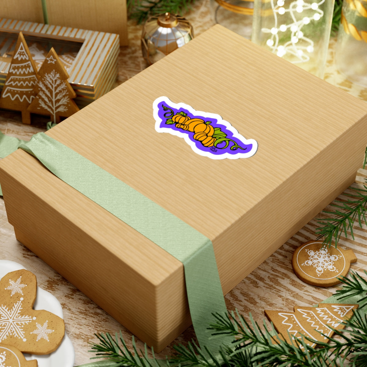 Mini Pumpkin Vine Sticker