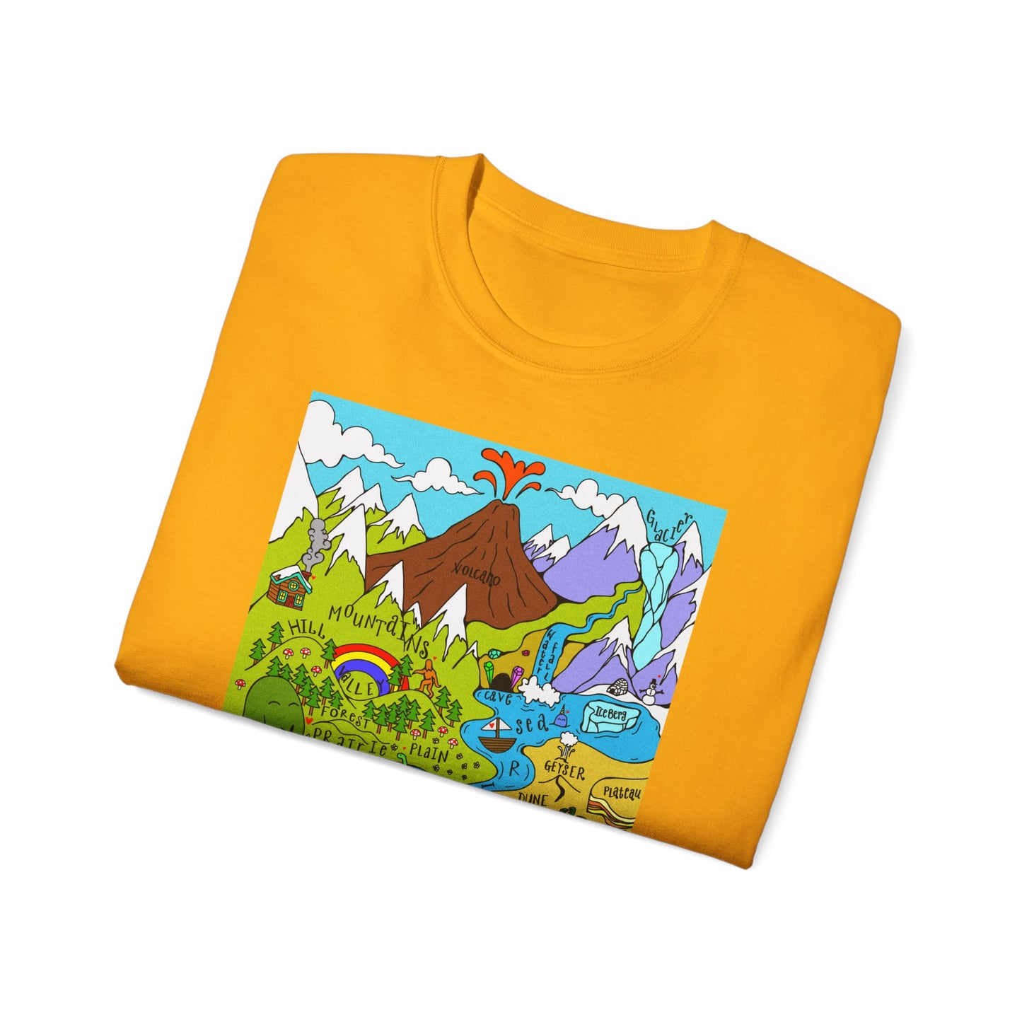 Geography/Geology Terms T-Shirt