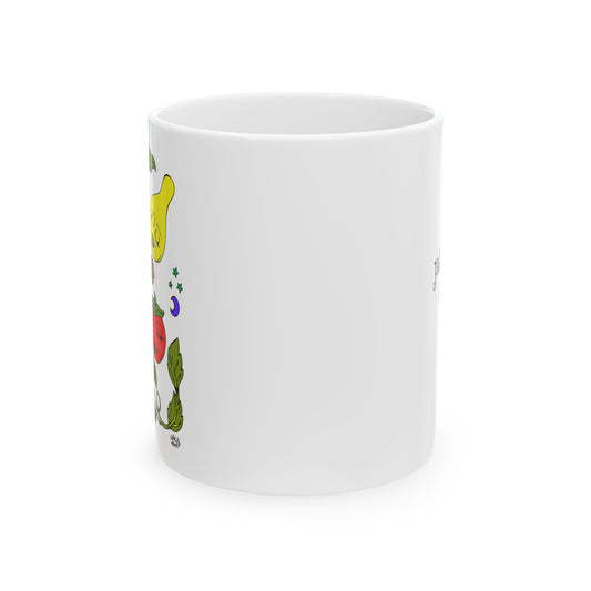 Cute Lil Tomatoes & Basil - Art Challenge - Ceramic Mug