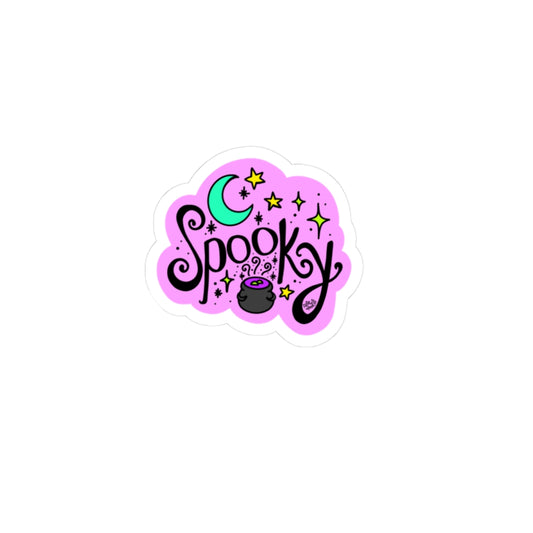 Spooky Sticker