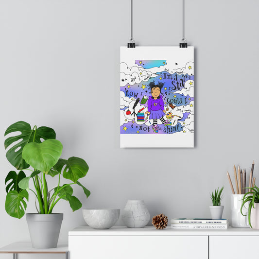 I’m a star, how could I not shine? - Ivy Quinn - Giclée Art Print