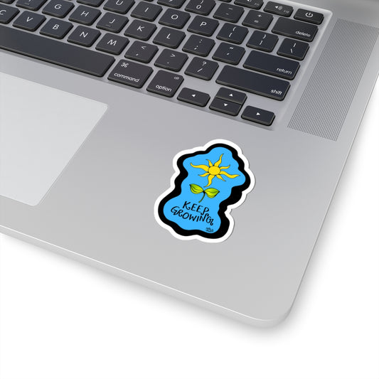 Keep Growing Kiss-Cut Sticker