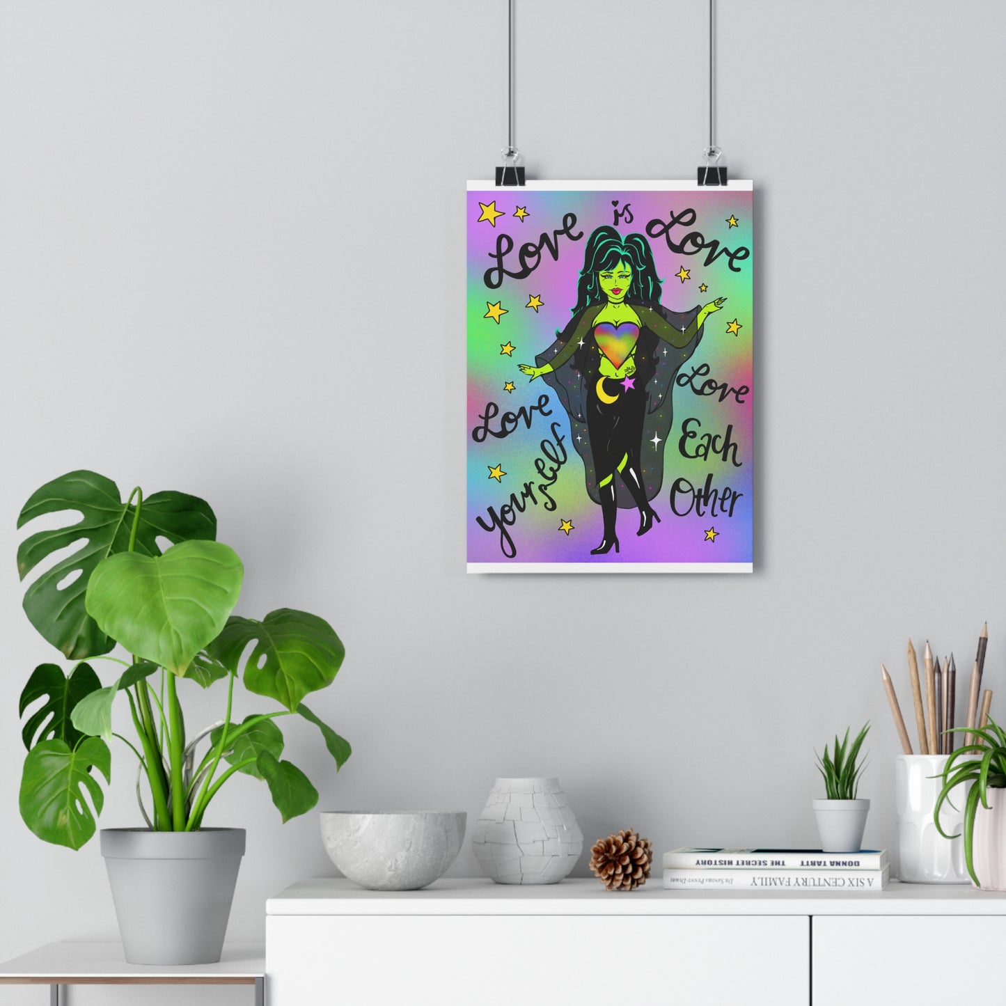 Zena - Love Is Love - Giclée Art Print