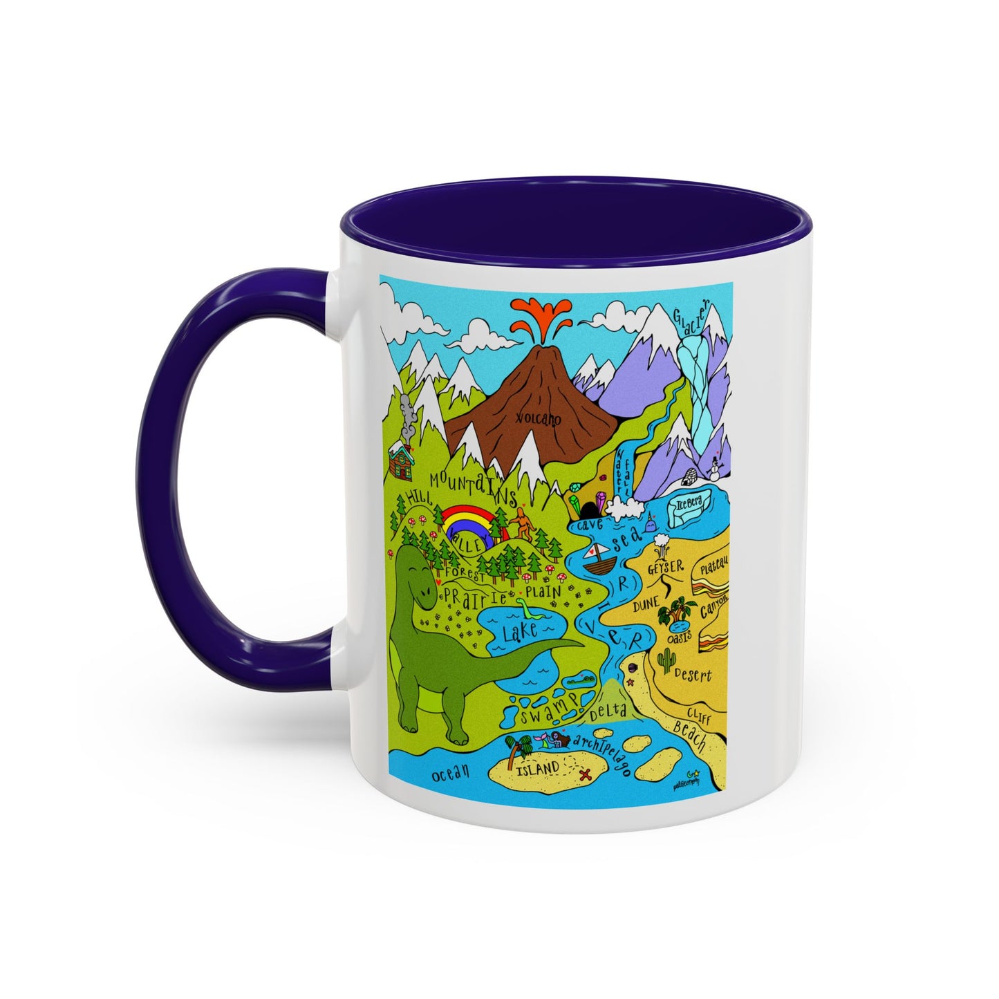 Geography/Geology Terms Coffee Mug