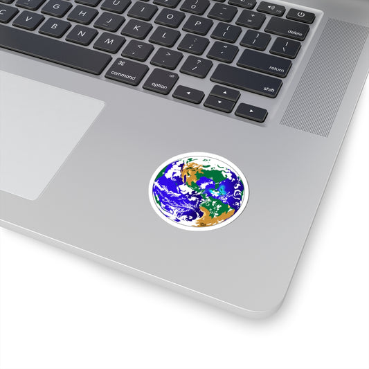 Earth Kiss-Cut Sticker
