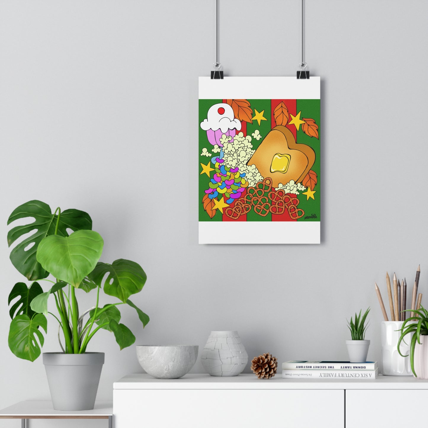 Snoopy Thanksgiving Giclee Art Print