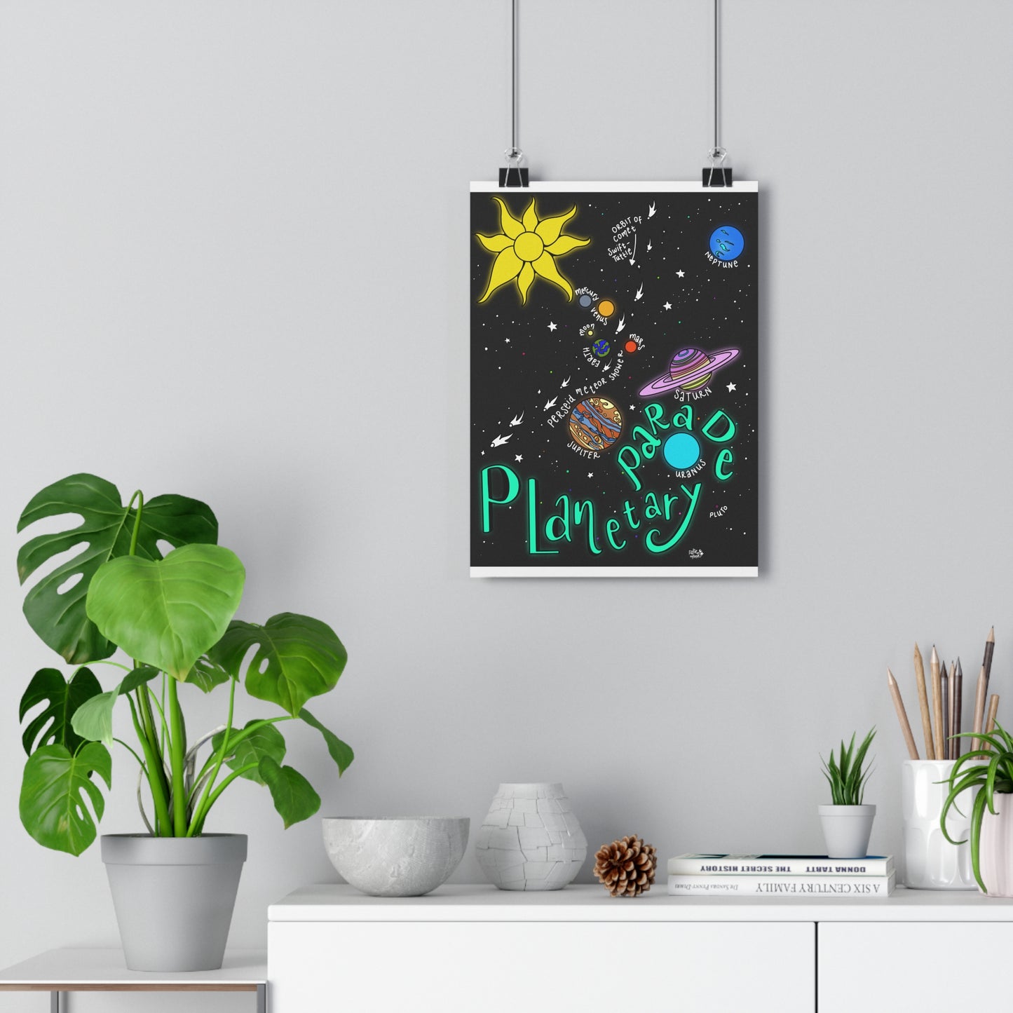 Planetary Parade - Giclée Art Print