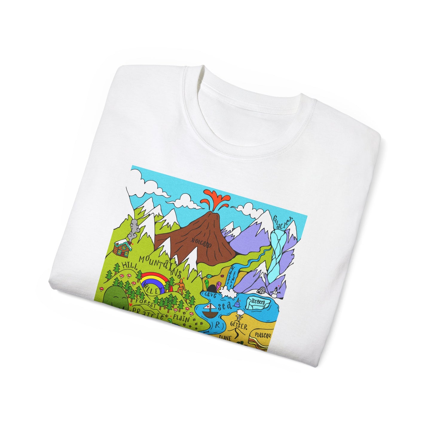 Geography/Geology Terms T-Shirt