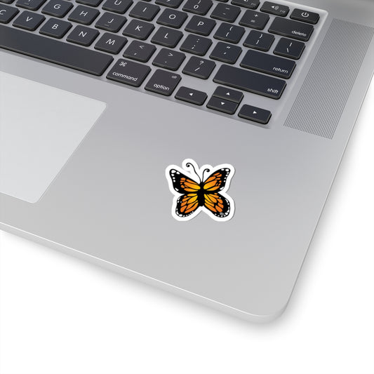 Monarch Butterfly Kiss-Cut Sticker