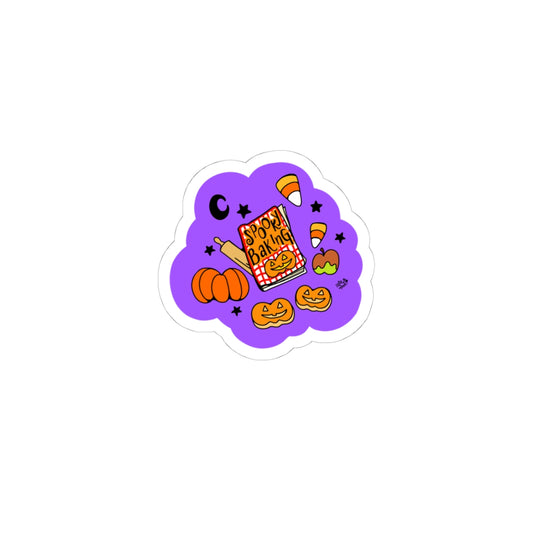 Spooky Baking - Kiss-Cut Sticker