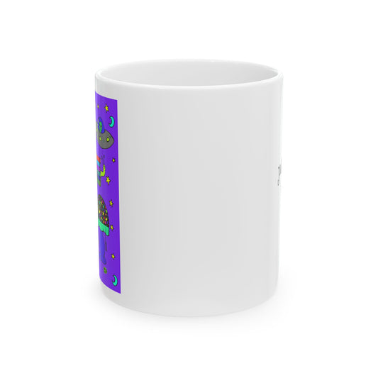 Random Palaeomoon - White Ceramic Mug
