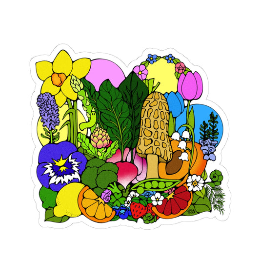 Spring Harvest Stickers