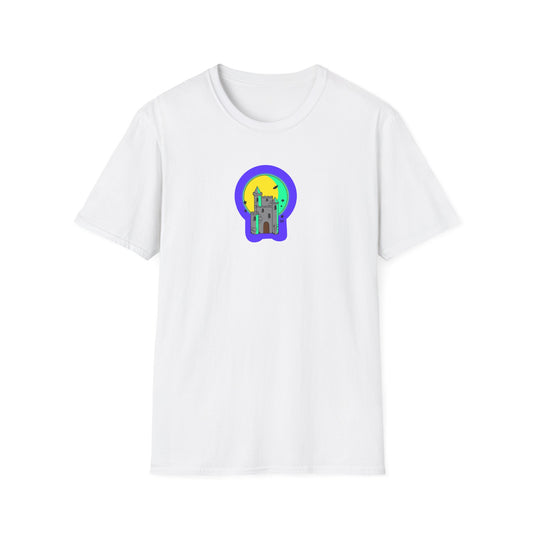 Spooky Full Moon Castle - T-Shirt