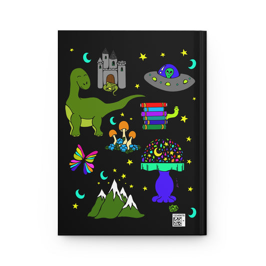 Random Palaeomoon - Hardcover Journal Matte (Lined)