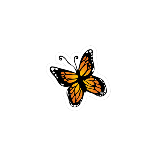 Monarch Butterfly Kiss-Cut Sticker
