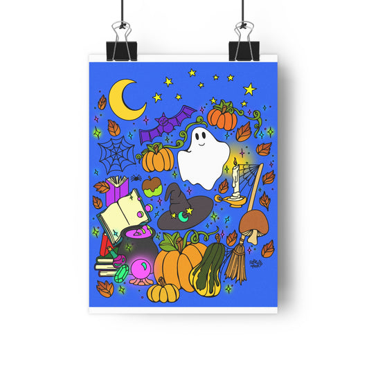 Cozy, Spooky, Clutter Magic - Giclée Art Print