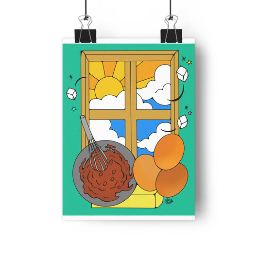 Cozy Baking - Giclée Art Print