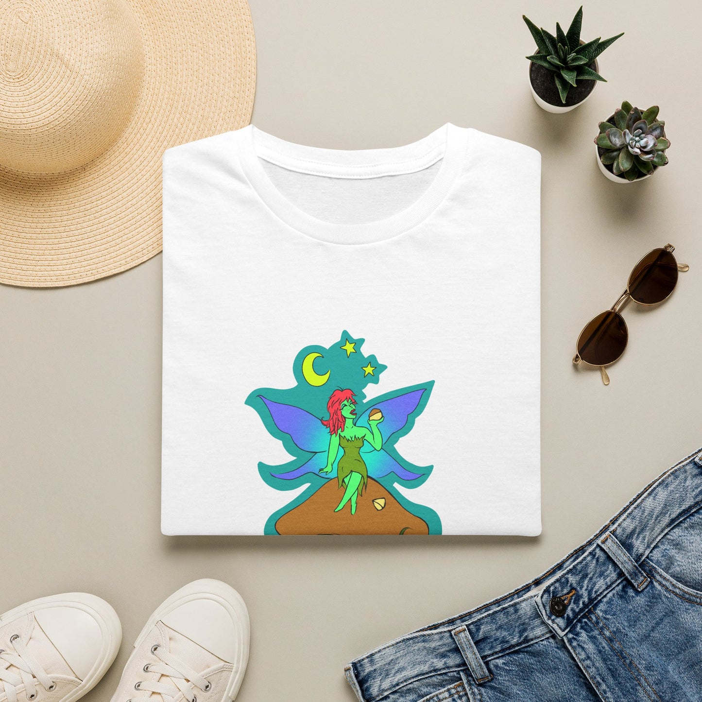 Snackin Mushroom Fairy - T-Shirt