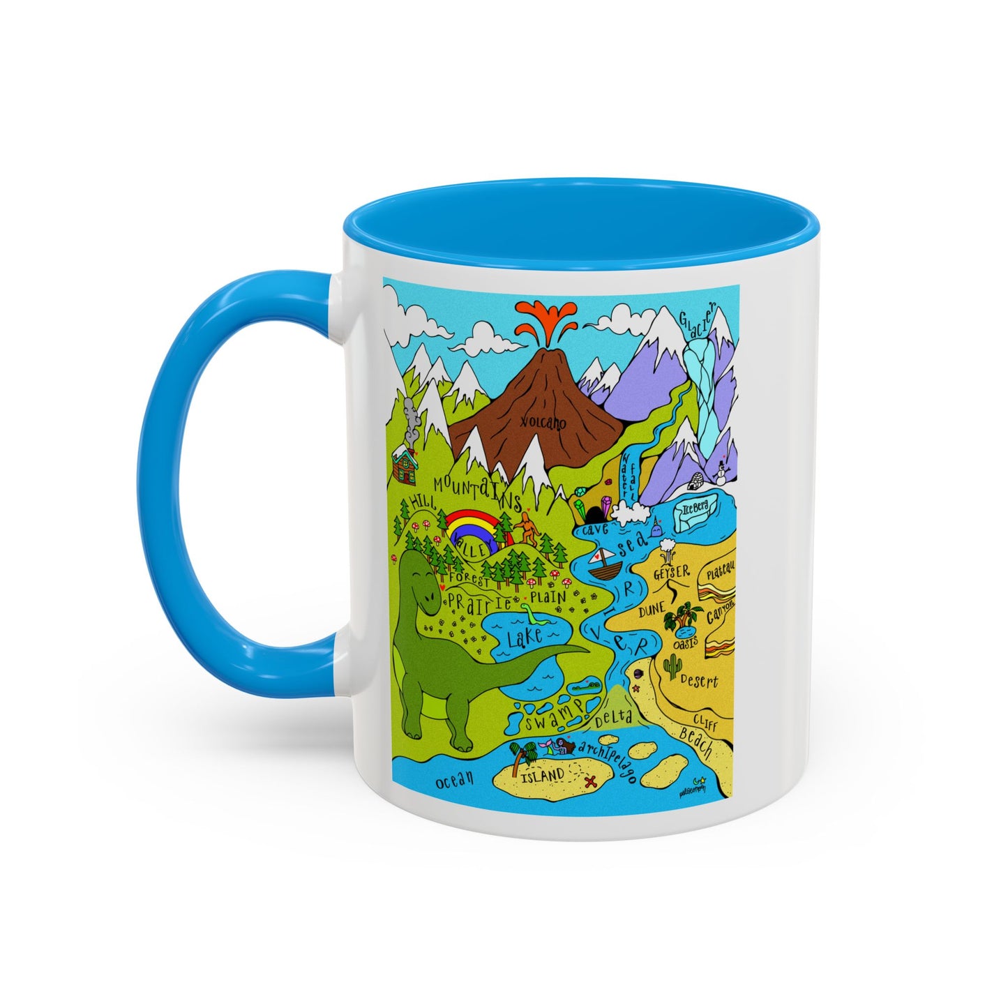 Geography/Geology Terms Coffee Mug