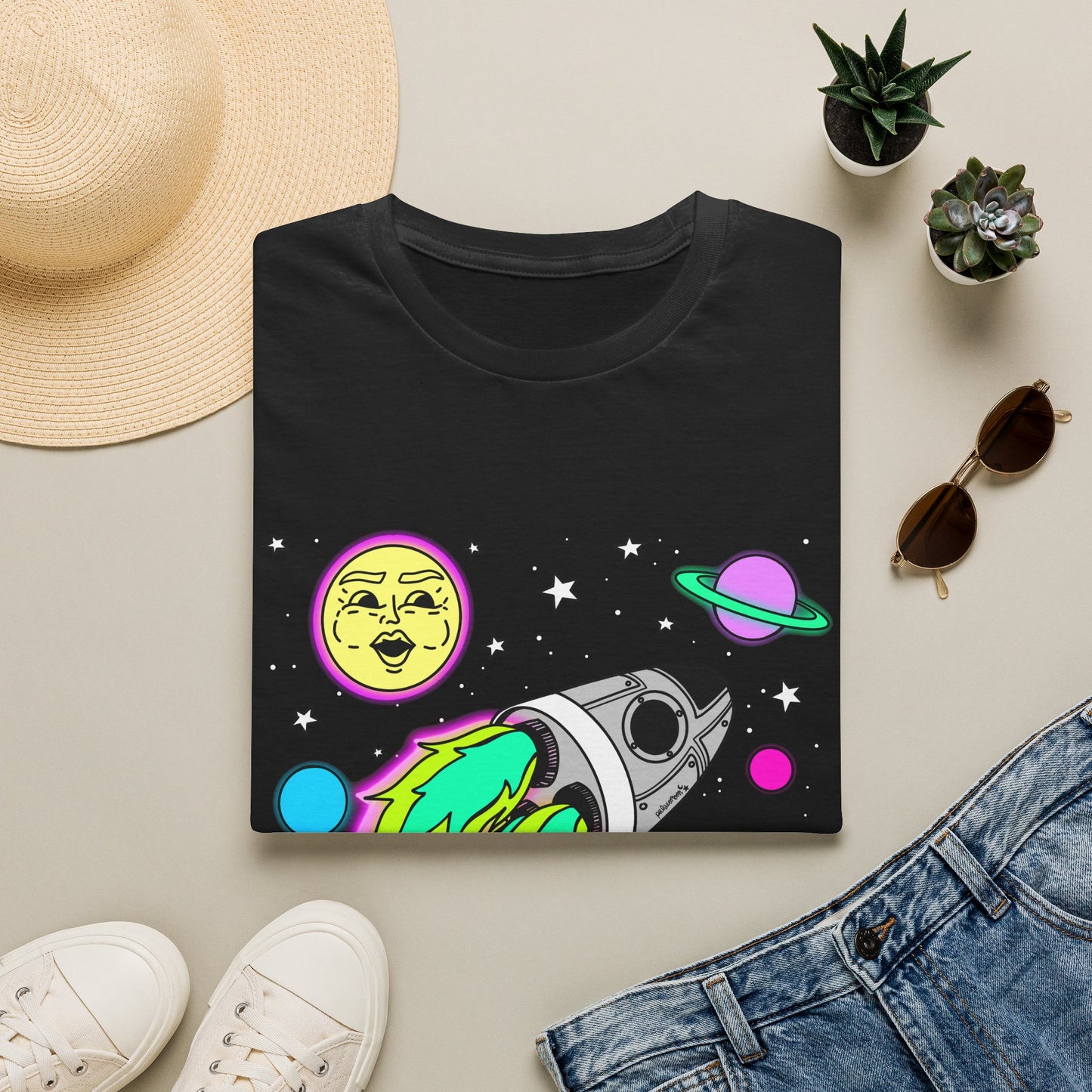 Retro Space - T-Shirt