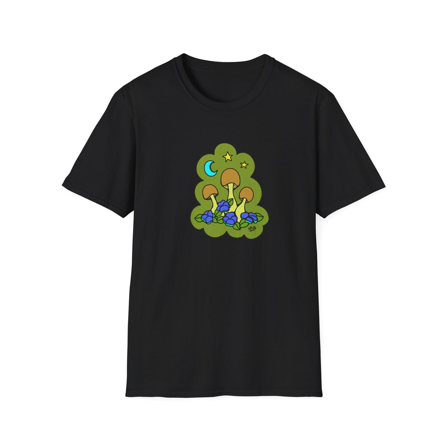 Lil Mushrooms & Flowers - T-Shirt