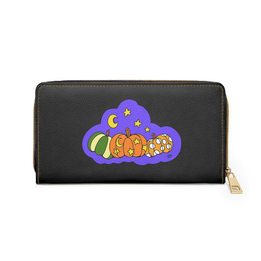 Wacky Pumpkins - Zipper Wallet