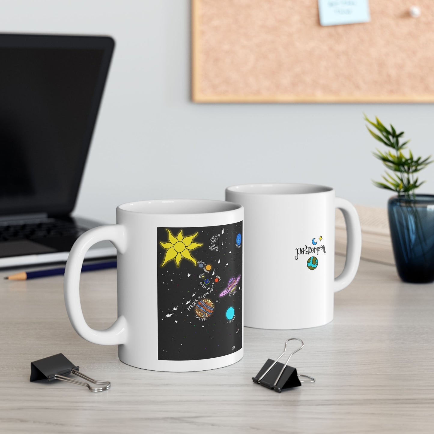 Planetary Parade - No Text - Mug