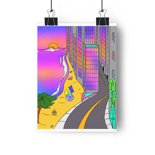 GTA Vice City - Giclée Art Print