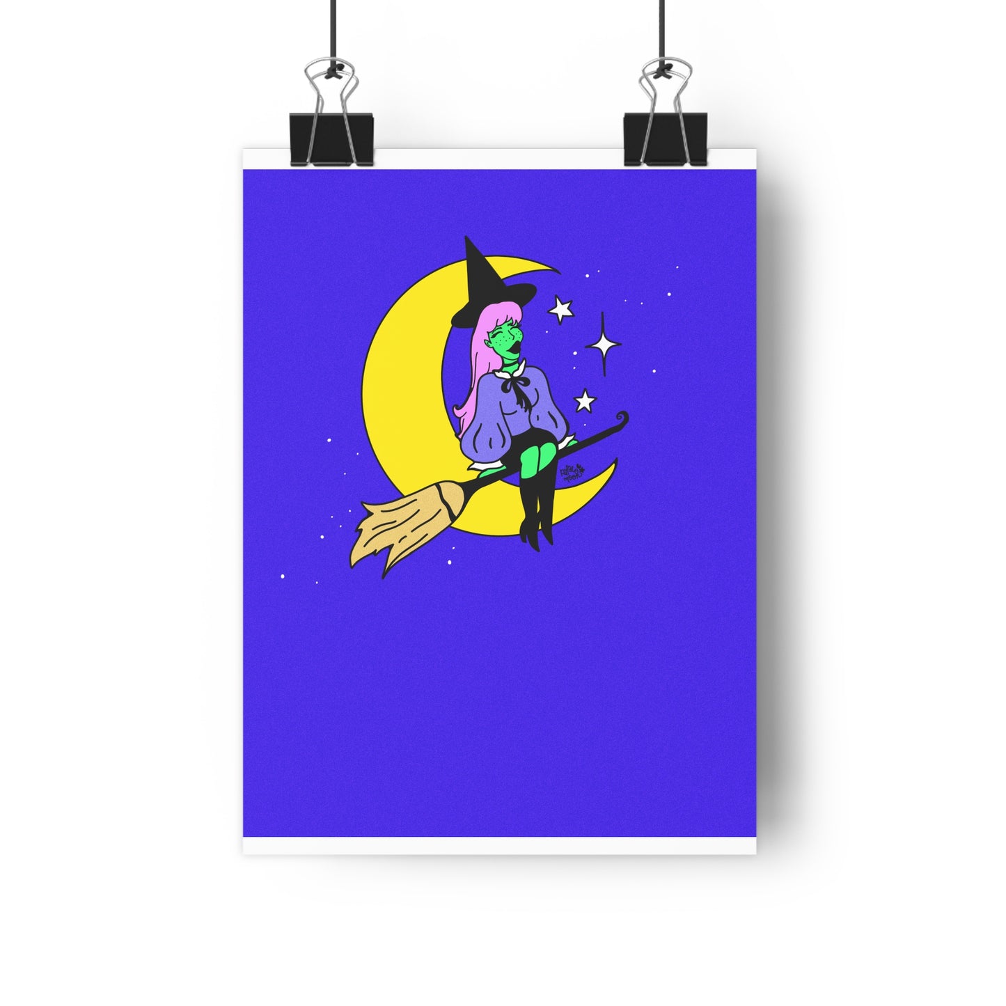 Witchy Moon Babe — Giclée Art Print