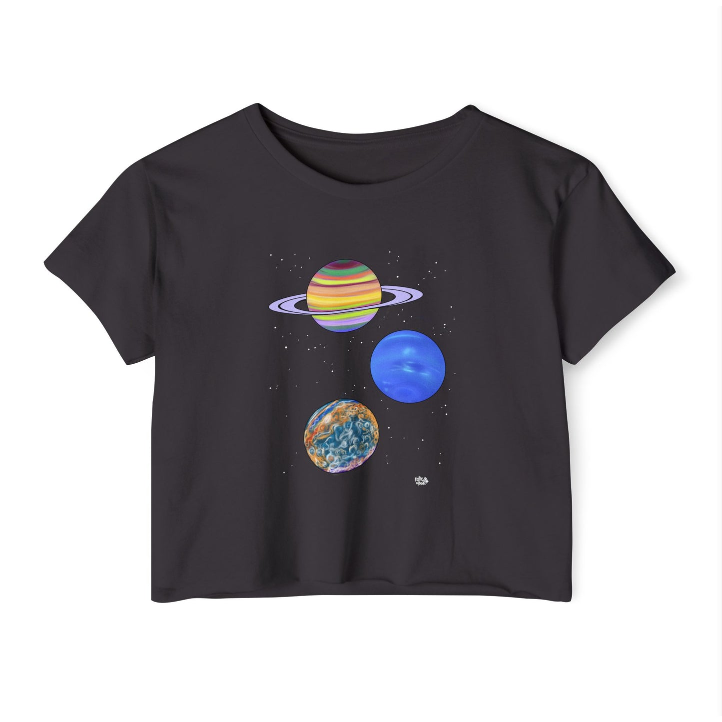 Saturn, Neptune, Jupiter - NASA - Crop Top
