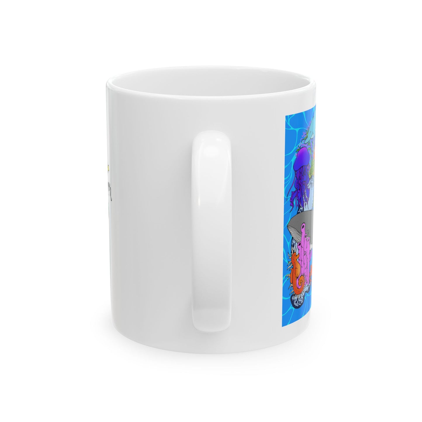 World Ocean Day - Background - Ceramic Mug