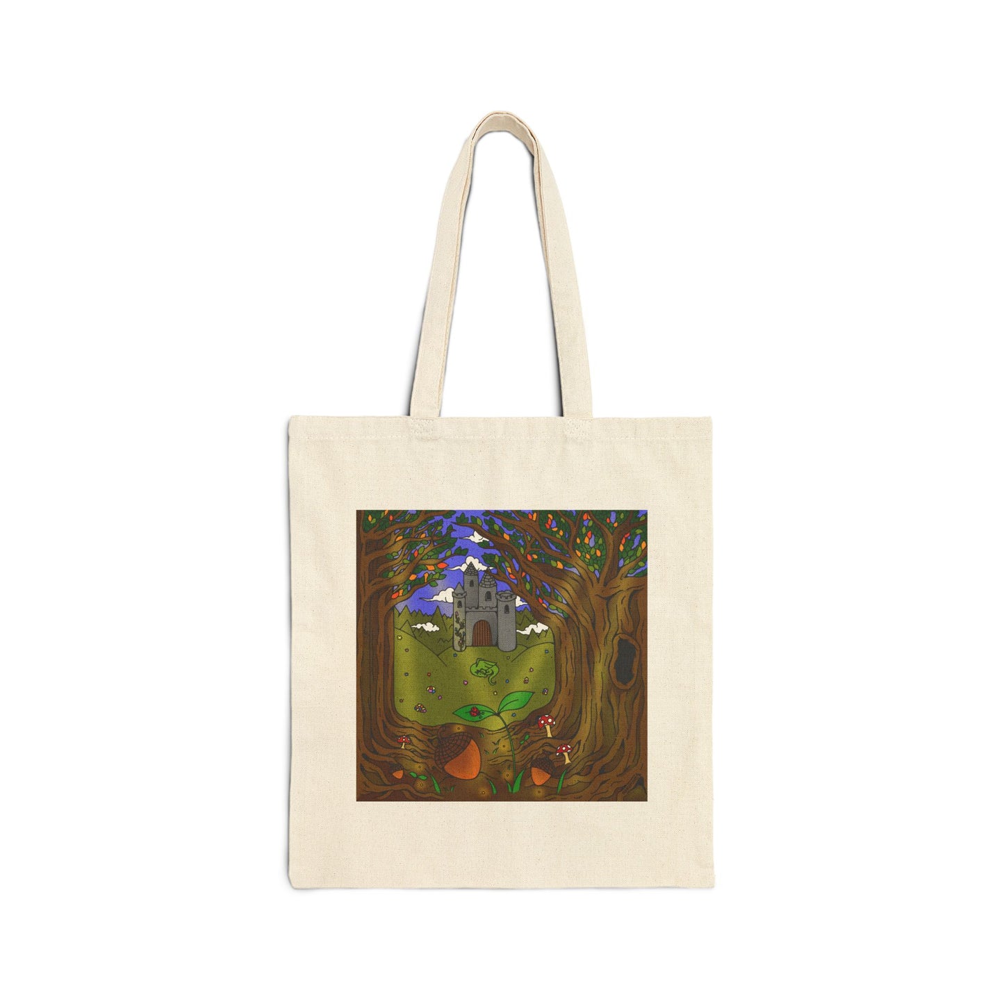Summer Forest Canvas Tote Bag