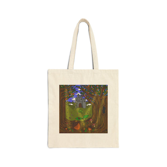 Summer Forest Canvas Tote Bag
