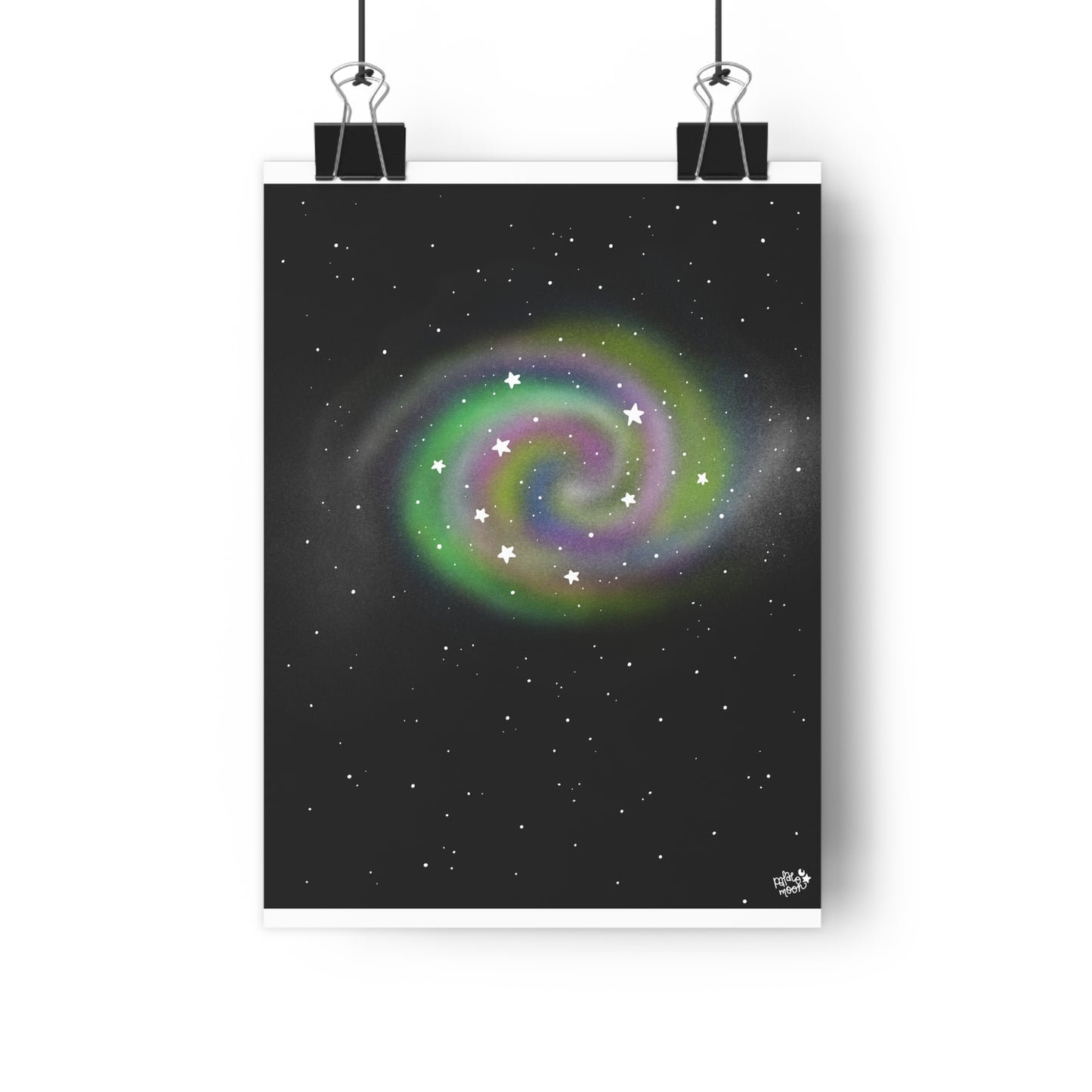 Spiral Galaxy Giclee Art Print