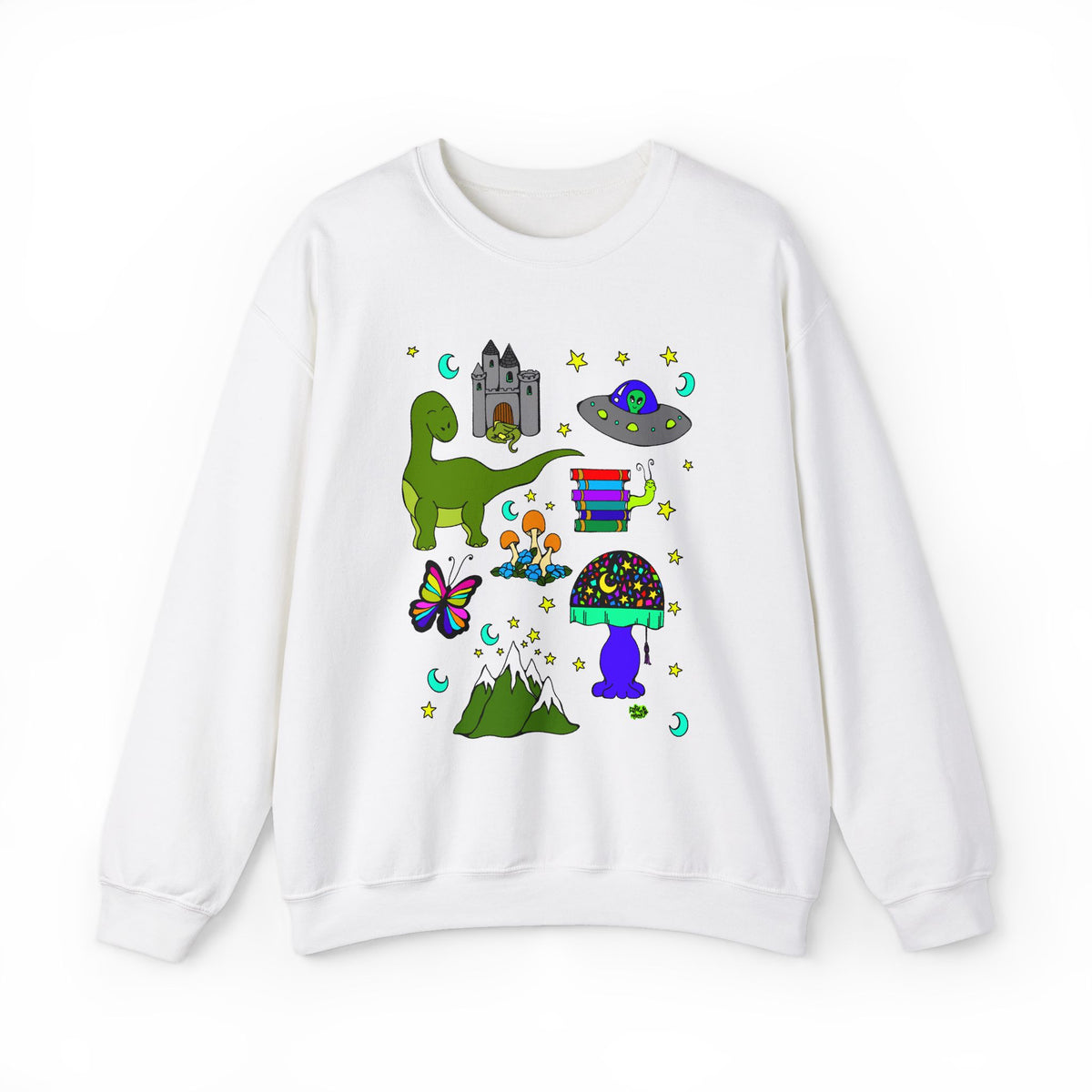 Random Palaeomoon -Crewneck Sweatshirt