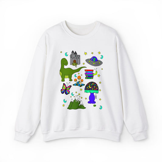 Random Palaeomoon -Crewneck Sweatshirt