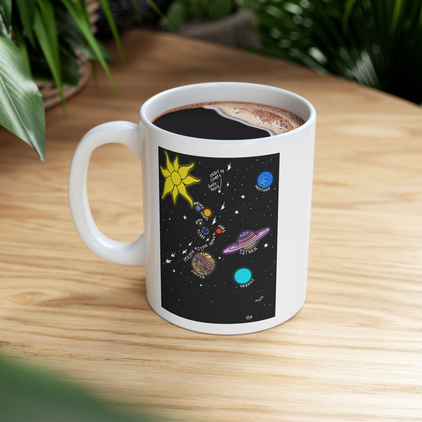 Planetary Parade - No Text - Mug