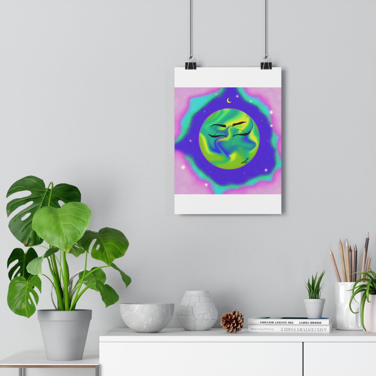Planet Babe Mya Giclee Print