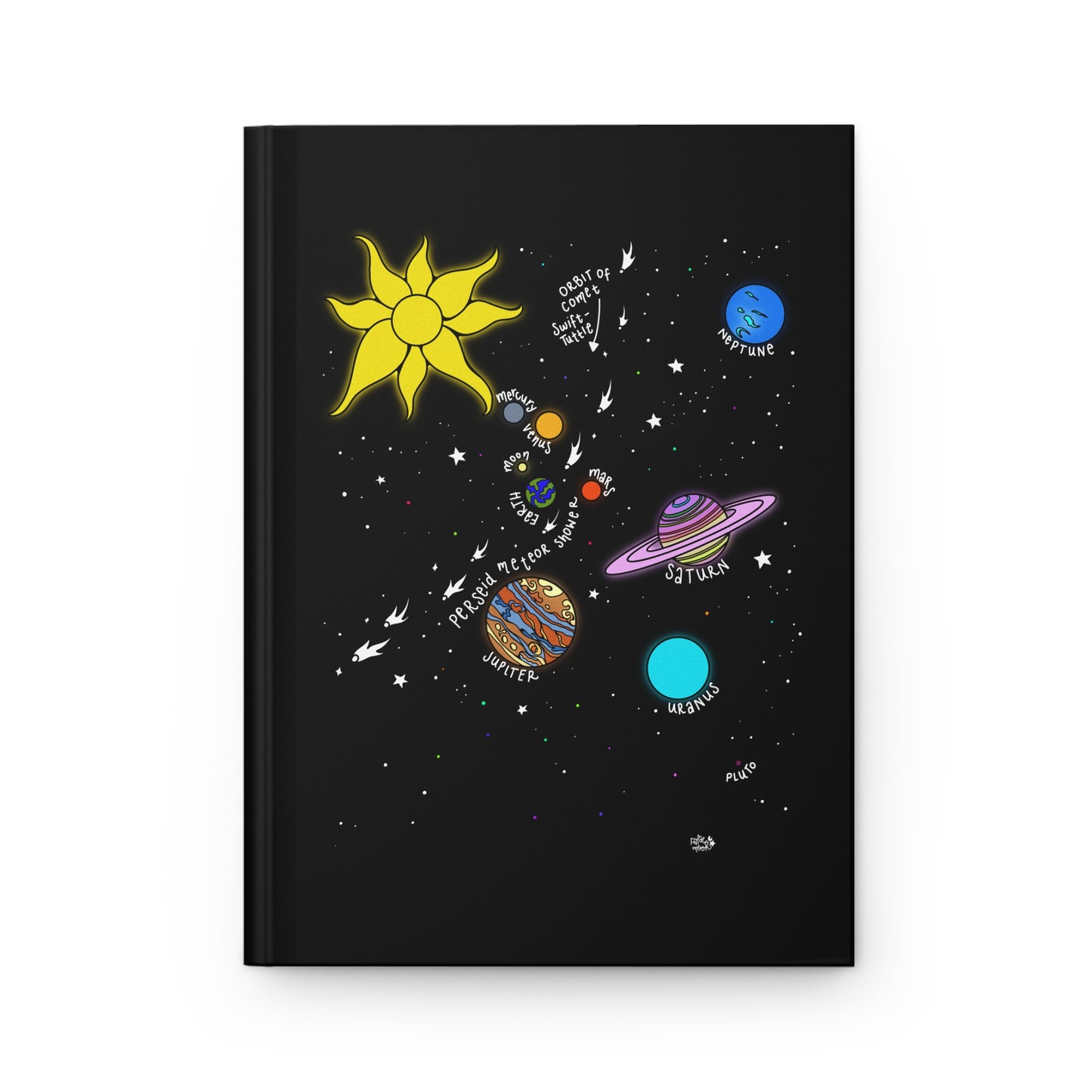 Planetary Parade - Hardcover Journal Matte